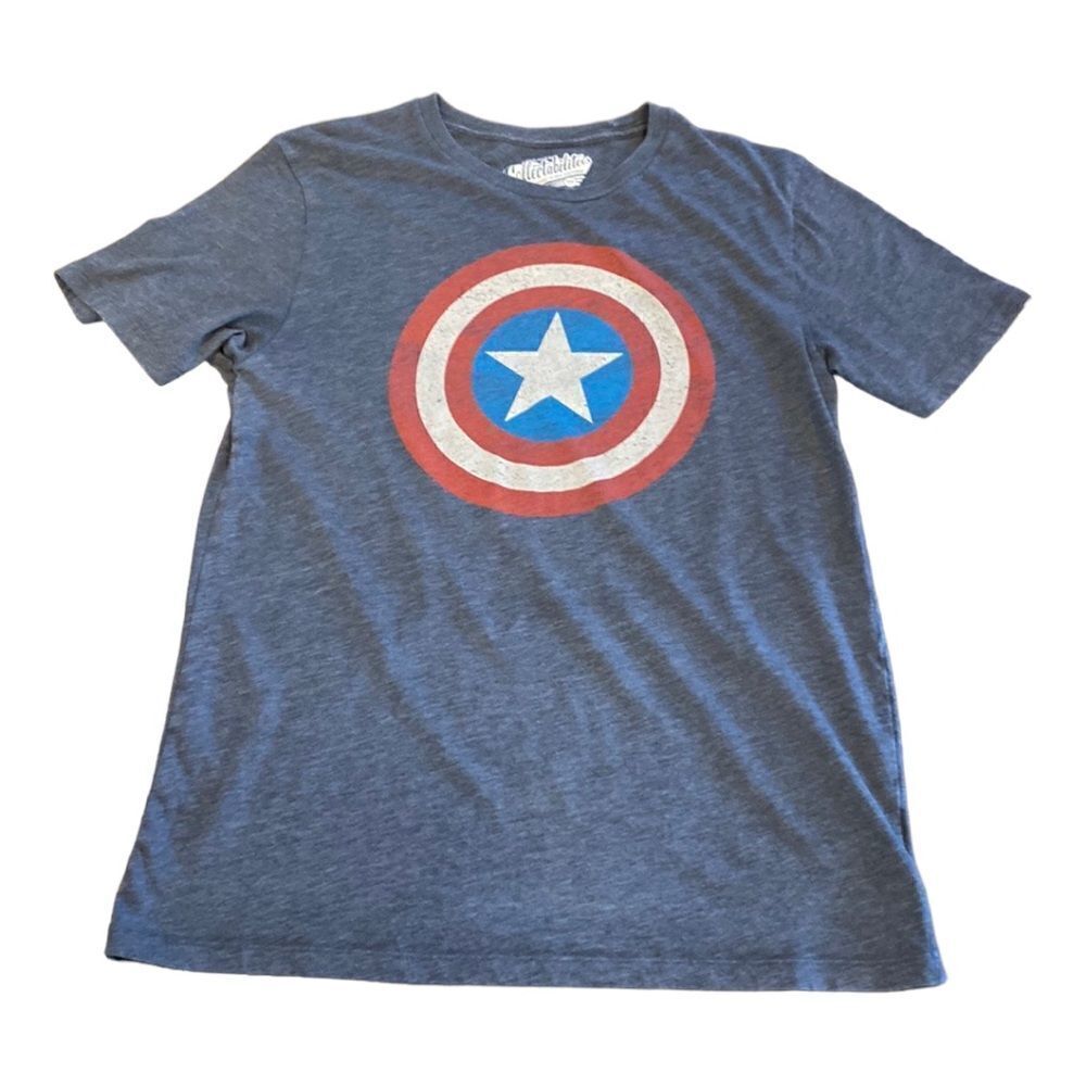 Old Navy Collectibles Captain America Crewneck Tee Size Medium